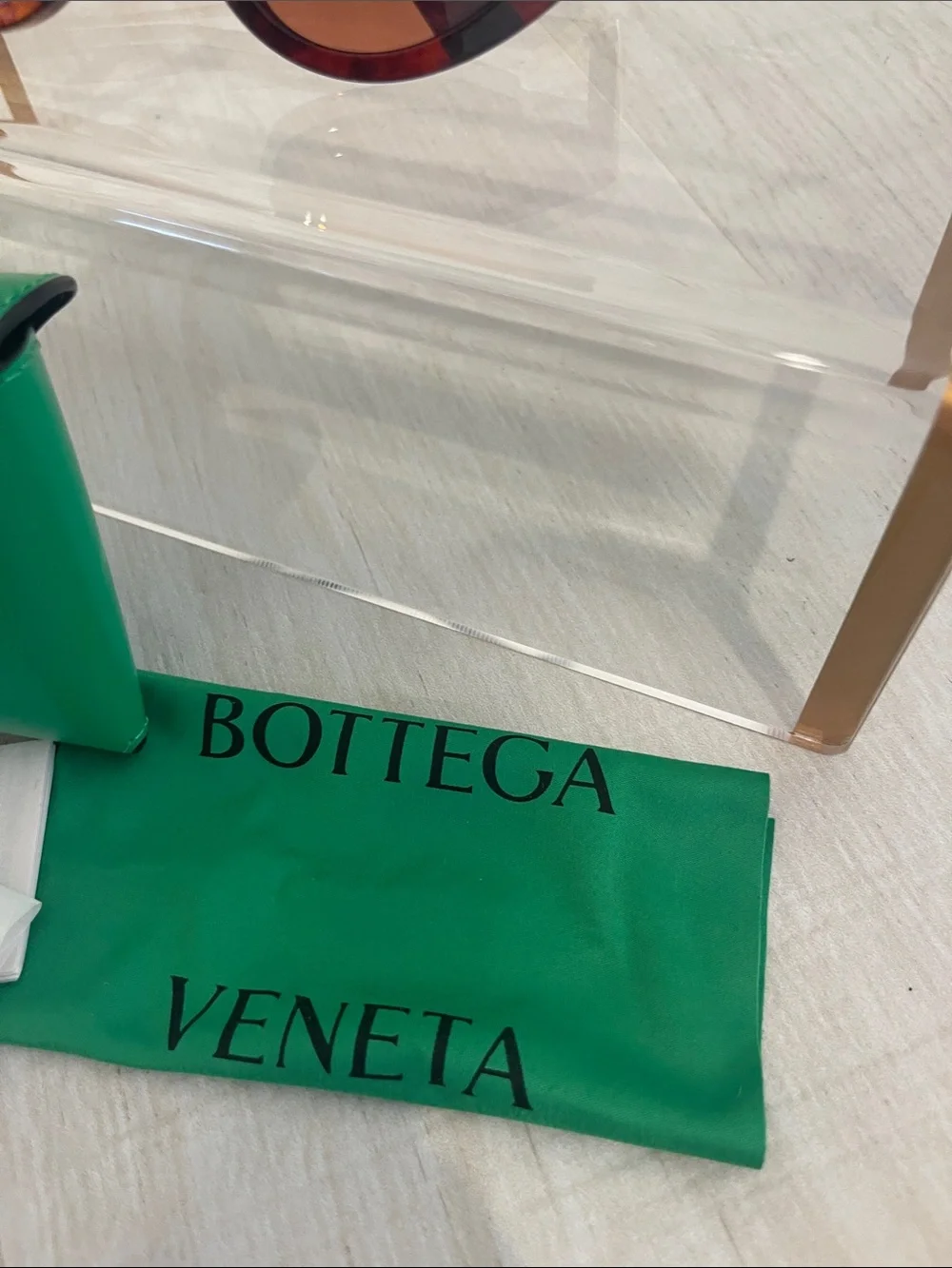 Bottega Veneta Tortoiseshell Brown Cat-Eye Sunglasses